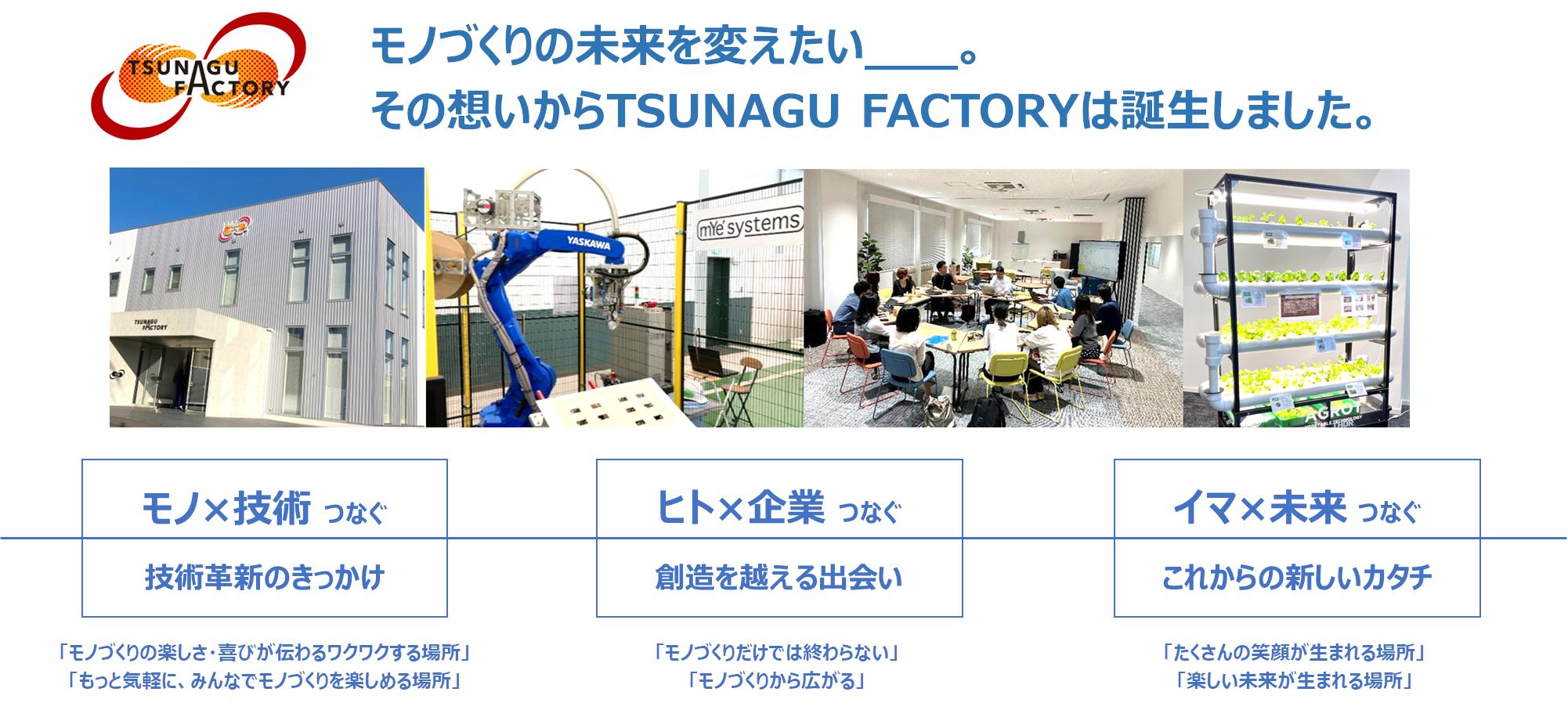 TSUNAGU FACTORY外観・施設内画像