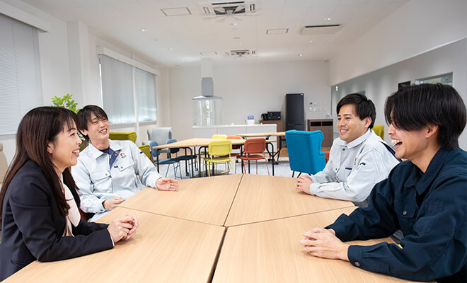 ー  就活中の学生にメッセージをお願いします